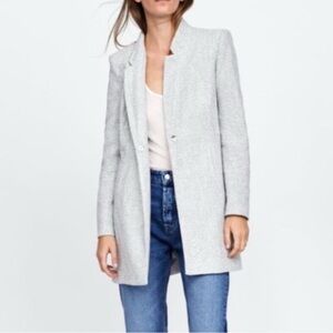 Zara | Inverted Lapel Jacket